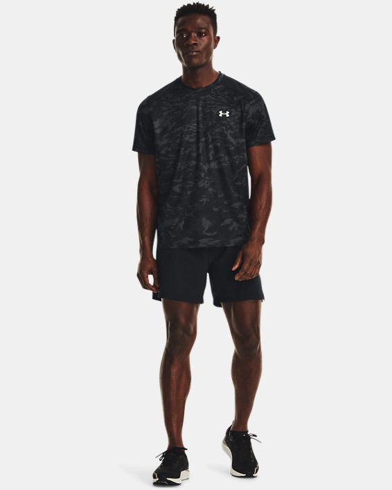 Men's UA CoolSwitch 2-in-1 Shorts in Black image number 2